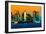 Low Poly New York Art - NYC Sunlight-Philippe Hugonnard-Framed Art Print