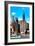 Low Poly New York Art - NYC Touch-Philippe Hugonnard-Framed Art Print