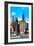 Low Poly New York Art - NYC Touch-Philippe Hugonnard-Framed Art Print