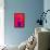 Low Poly New York Art - Red Lady Liberty-Philippe Hugonnard-Framed Stretched Canvas displayed on a wall