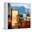 Low Poly New York Art - Reflection of the Sunset III-Philippe Hugonnard-Framed Stretched Canvas