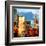 Low Poly New York Art - Reflection of the Sunset III-Philippe Hugonnard-Framed Art Print