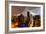 Low Poly New York Art - Silver Night-Philippe Hugonnard-Framed Art Print