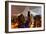 Low Poly New York Art - Silver Night-Philippe Hugonnard-Framed Art Print