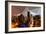 Low Poly New York Art - Silver Night-Philippe Hugonnard-Framed Art Print