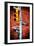 Low Poly New York Art - Soho Taxi-Philippe Hugonnard-Framed Art Print