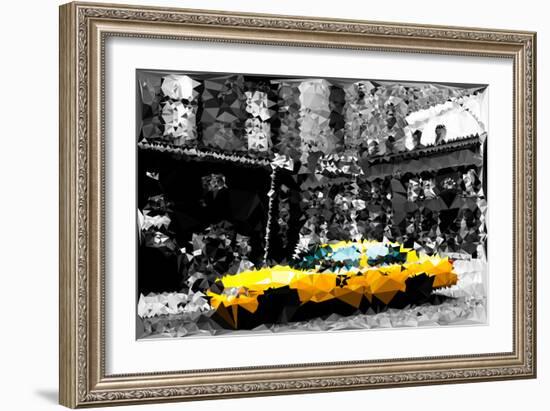 Low Poly New York Art - Soho-Philippe Hugonnard-Framed Art Print