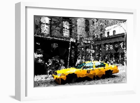 Low Poly New York Art - Soho-Philippe Hugonnard-Framed Art Print