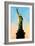 Low Poly New York Art - Statue of Liberty-Philippe Hugonnard-Framed Art Print