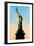 Low Poly New York Art - Statue of Liberty-Philippe Hugonnard-Framed Art Print