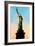 Low Poly New York Art - Statue of Liberty-Philippe Hugonnard-Framed Art Print