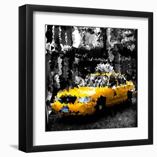 Low Poly New York Art - The Flatiron Building-Philippe Hugonnard-Framed Art Print