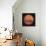 Low Poly Planet Mars-gn8-Framed Stretched Canvas displayed on a wall