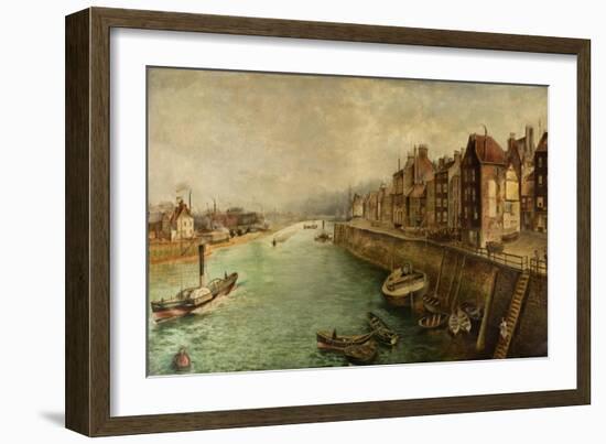 Low Quay, Sunderland, 1888-John Smith-Framed Giclee Print