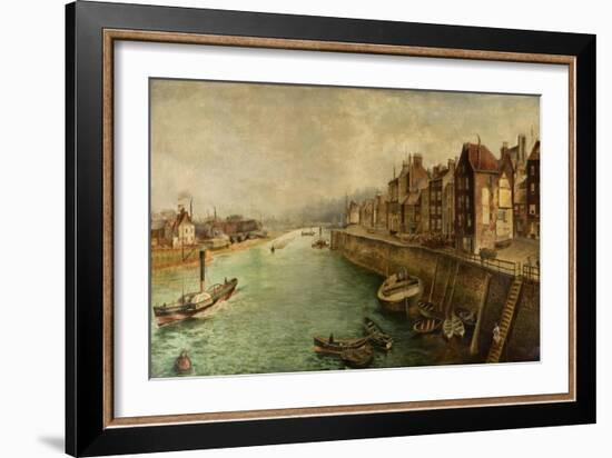 Low Quay, Sunderland, 1888-John Smith-Framed Giclee Print