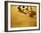 Low Section View of Two People Playing Basketball-null-Framed Photographic Print