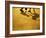 Low Section View of Two People Playing Basketball-null-Framed Photographic Print