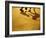 Low Section View of Two People Playing Basketball-null-Framed Photographic Print