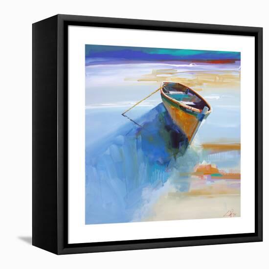 Low Tide 1-Craig Trewin Penny-Framed Stretched Canvas