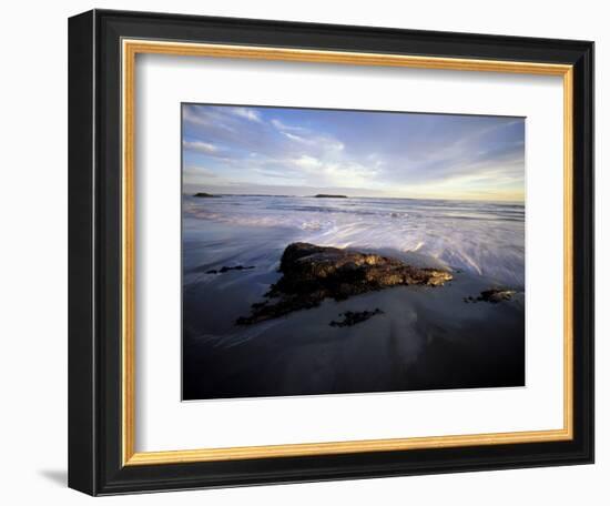 Low Tide and Surf, Wallis Sands State Park, New Hampshire, USA-Jerry & Marcy Monkman-Framed Photographic Print