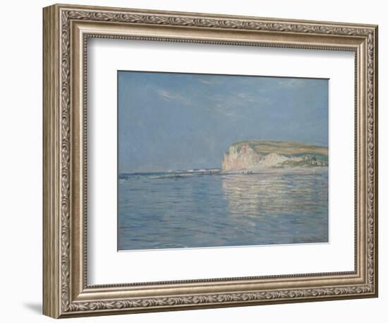 Low Tide at Pourville, c.1882-Claude Monet-Framed Art Print