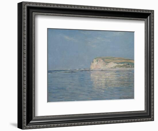 Low Tide at Pourville, c.1882-Claude Monet-Framed Art Print