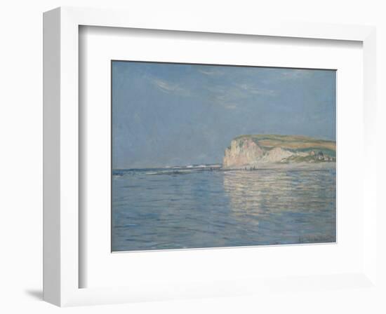 Low Tide at Pourville, c.1882-Claude Monet-Framed Art Print