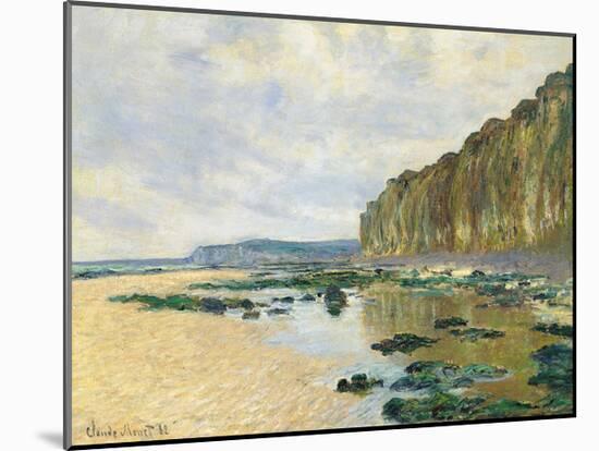 Low Tide at Varengeville, 1882-Claude Monet-Mounted Premium Giclee Print