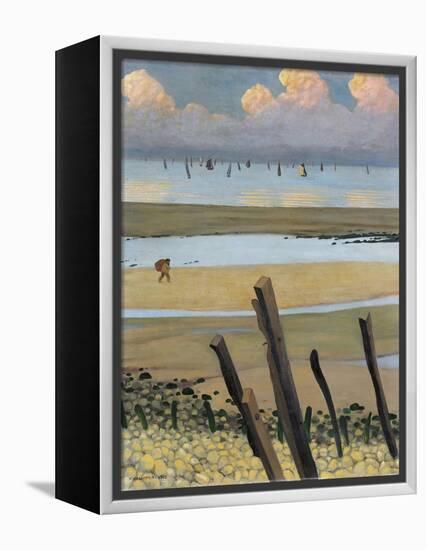 Low Tide at Villerville, 1922-Félix Vallotton-Framed Premier Image Canvas