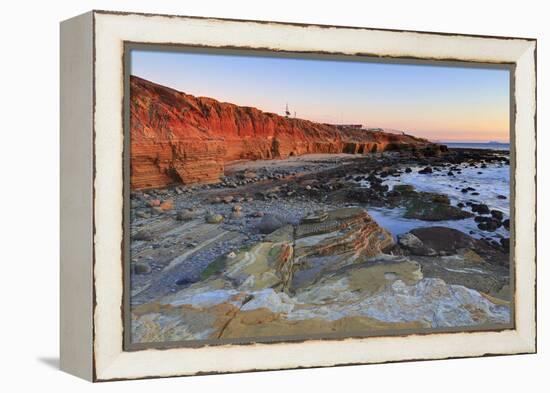 Low Tide, Cabrillo National Monument, Point Loma, San Diego, California, Usa-Richard Cummins-Framed Premier Image Canvas