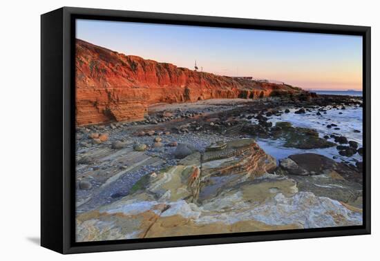 Low Tide, Cabrillo National Monument, Point Loma, San Diego, California, Usa-Richard Cummins-Framed Premier Image Canvas