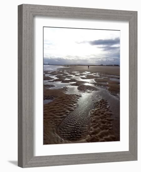 Low Tide Hartlepool, 2016-Peter McClure-Framed Photographic Print