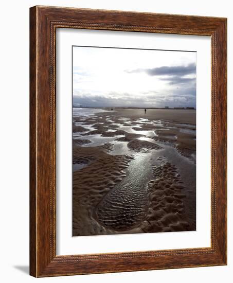 Low Tide Hartlepool, 2016-Peter McClure-Framed Photographic Print