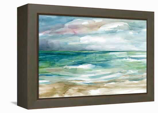 Low Tide II-Franklin Elizabeth-Framed Stretched Canvas