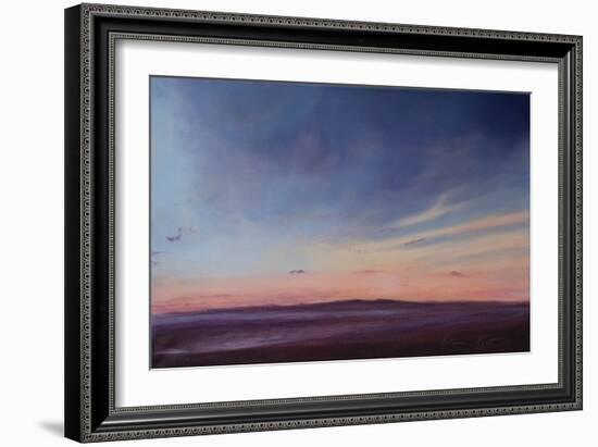 Low Tide, Instow Devon, 2022 (Oil on Canvas)-Antonia Myatt-Framed Giclee Print