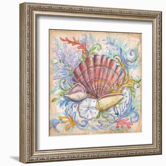 Low Tide IV-Kate McRostie-Framed Art Print