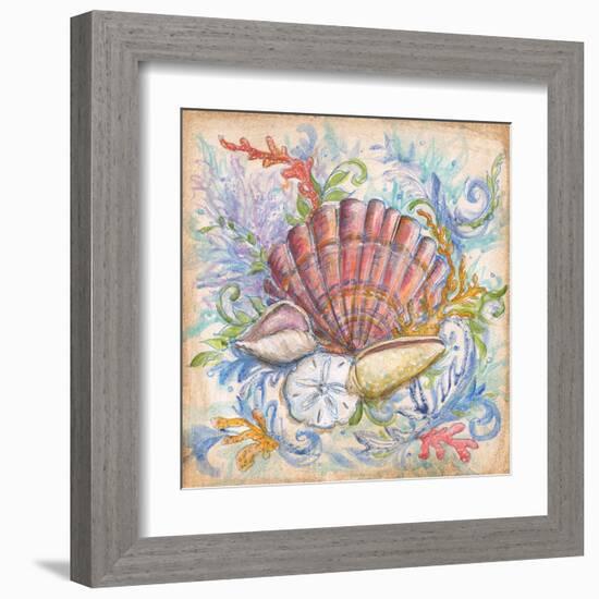 Low Tide IV-Kate McRostie-Framed Art Print