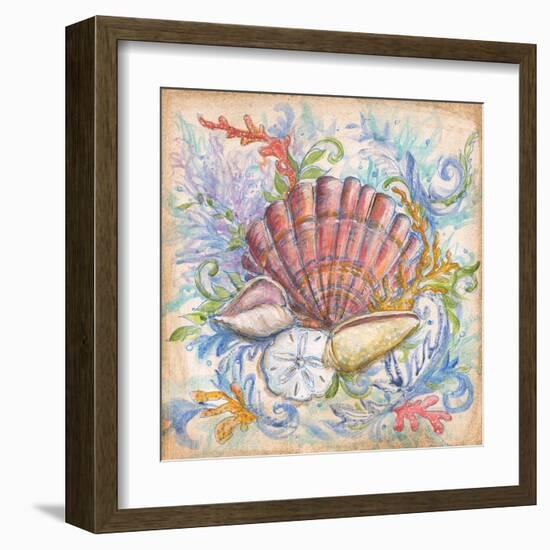 Low Tide IV-Kate McRostie-Framed Art Print