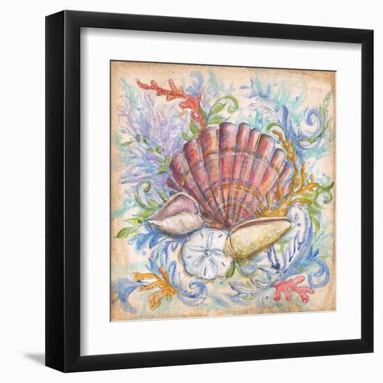 Low Tide IV-Kate McRostie-Framed Art Print