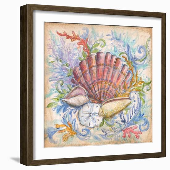 Low Tide IV-Kate McRostie-Framed Art Print