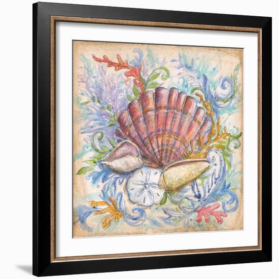 Low Tide IV-Kate McRostie-Framed Art Print