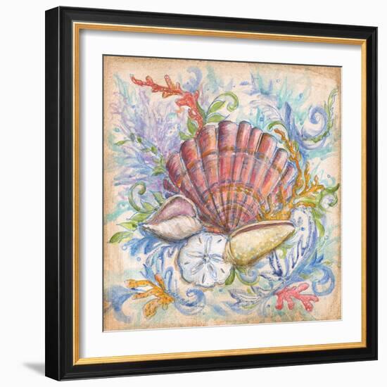 Low Tide IV-Kate McRostie-Framed Art Print