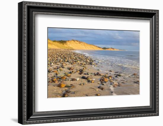 Low Tide on Duck Harbor Beach in Wellfleet, Massachusetts-Jerry and Marcy Monkman-Framed Photographic Print