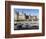 Low Tide on River Seiont at Caernarfon Castle, UNESCO World Heritage Site, Gwynedd, Wales, UK-Chris Hepburn-Framed Photographic Print