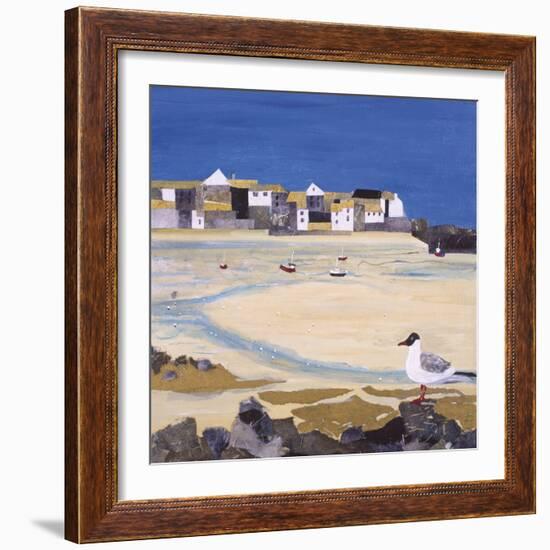 Low Tide, St. Ives-Anuk Naumann-Framed Giclee Print