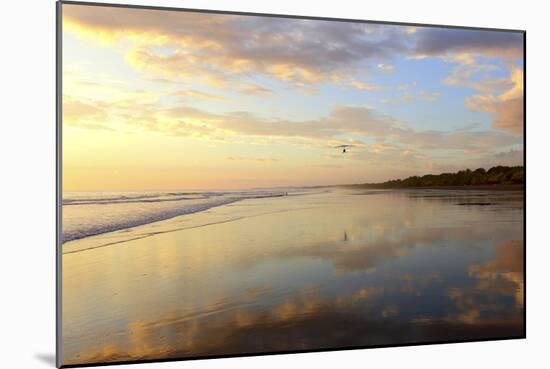 Low Tide Sunset on Playa Linda near Dominical-Stefano Amantini-Mounted Photographic Print