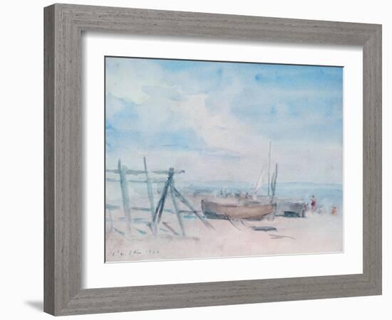 Low Tide, Walmer Beach, 1934-Philip Wilson Steer-Framed Giclee Print