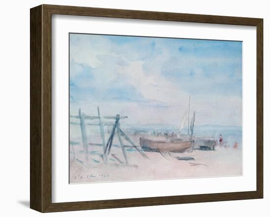 Low Tide, Walmer Beach, 1934-Philip Wilson Steer-Framed Giclee Print