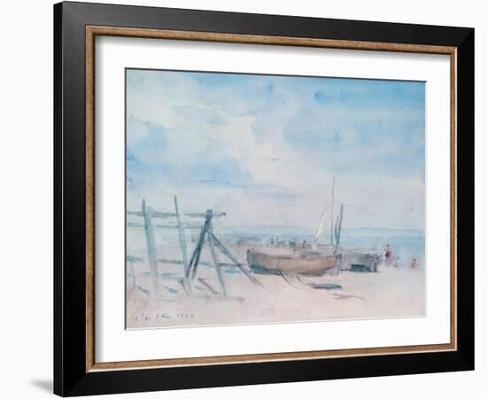 Low Tide, Walmer Beach, 1934-Philip Wilson Steer-Framed Giclee Print