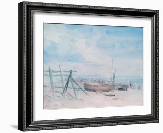 Low Tide, Walmer Beach, 1934-Philip Wilson Steer-Framed Giclee Print